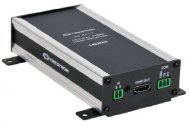 HDMI® over Fiber Transmitter with RS-232 and IR, includes PW-1205RU power supply, requires HD-RX1-F , 